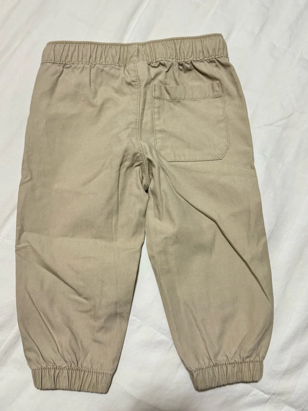 Carter's Tan Jogger Pants with Elastic Waist